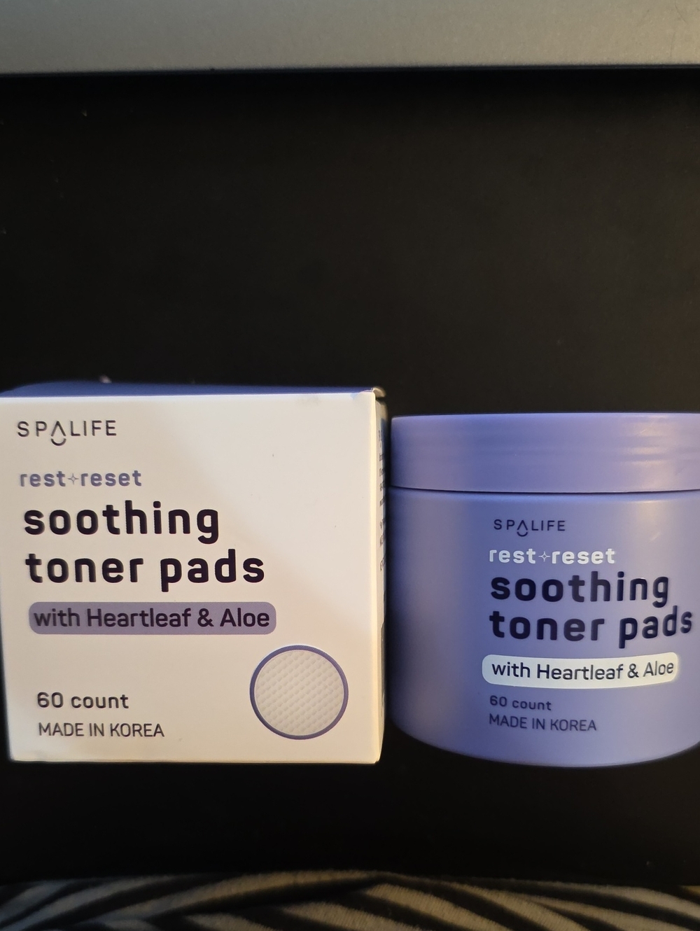 SpAlife Soothing Toner Pads 60 Count Pads